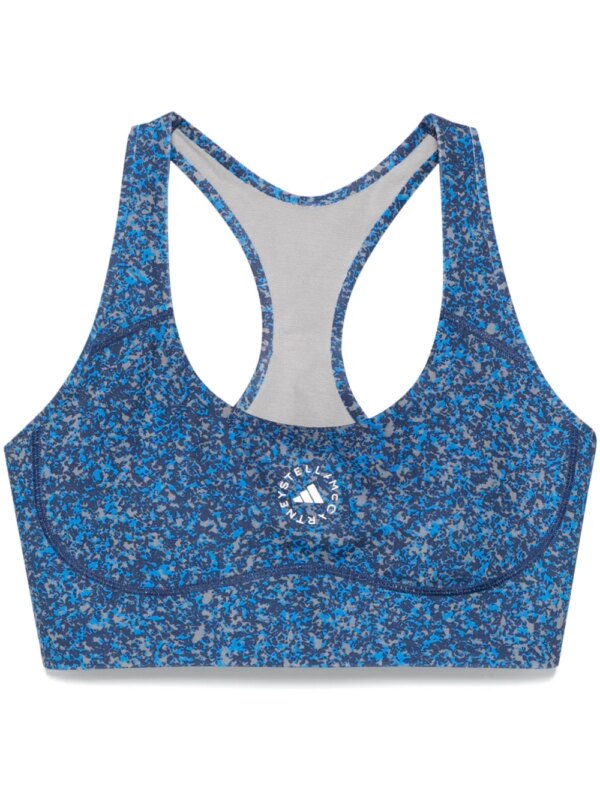 adidas by Stella McCartney brassière de sport TruePurpose Power Impact - Bleu