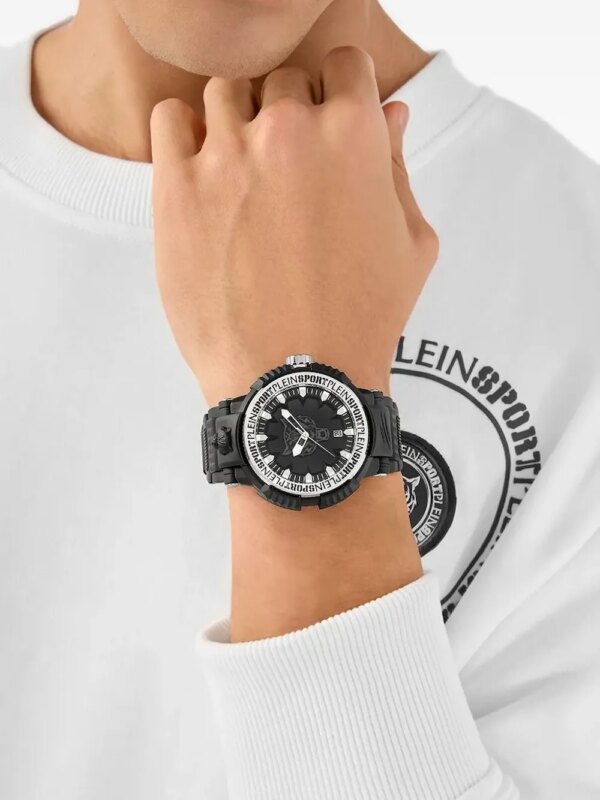 Plein Sport montre Tiger Power 48 mm - Noir