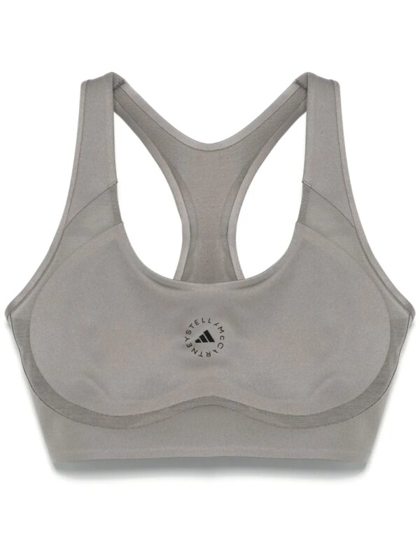 adidas by Stella McCartney brassière de sport TruePurpose - Gris