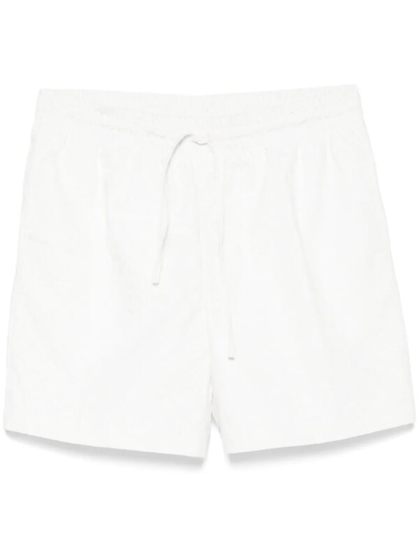 Casablanca short monogrammé à lien de resserrage