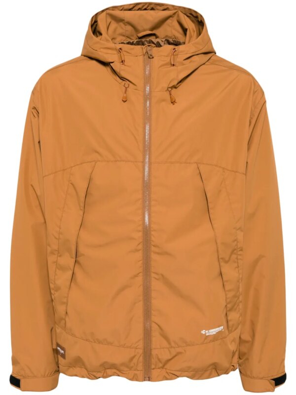 CHOCOOLATE coupe-vent zippé à capuche - Orange