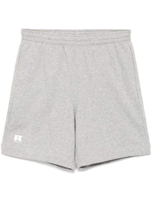 izzue x Russell short Athletic à taille élastiquée - Gris