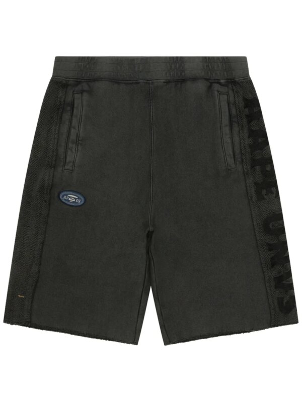 AAPE BY *A BATHING APE® short à patch logo - Noir