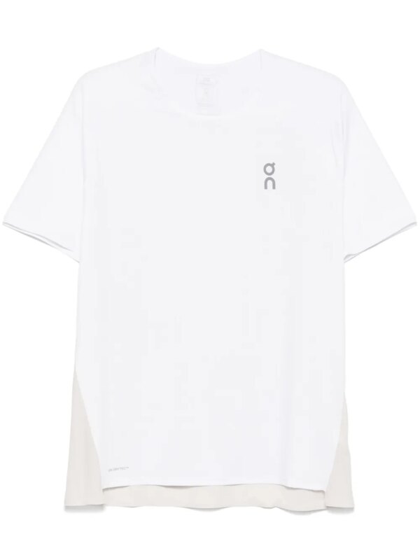 On Running t-shirt de sport à design perforé - Blanc