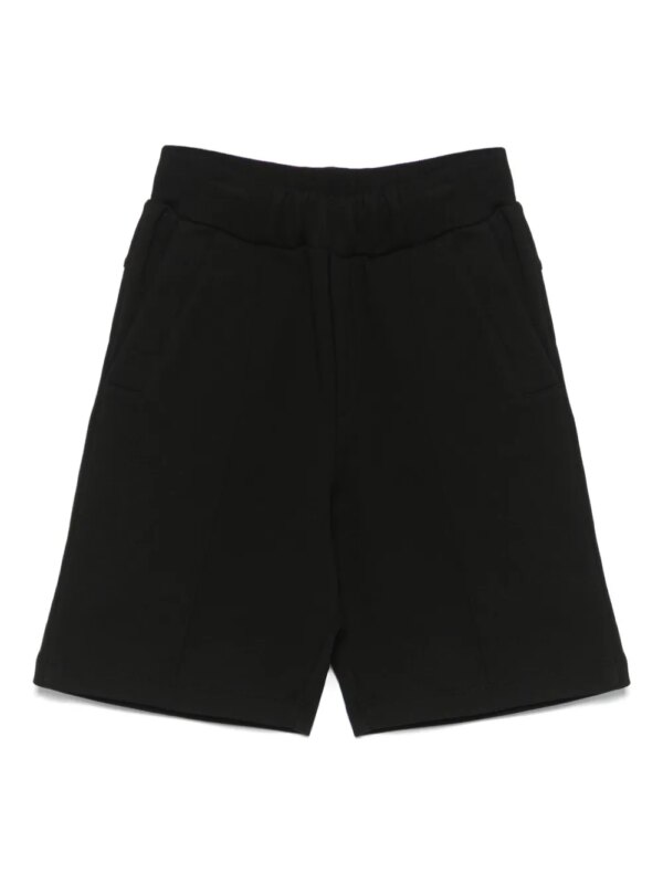 Balmain Kids short de sport en coton - Noir