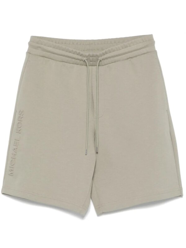 Michael Kors short à logo embossé - Vert