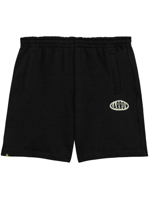 BARROW short à logo imprimé - Noir