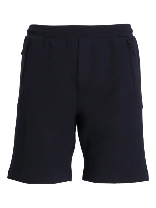BOSS short à taille à lien de resserrage - Noir