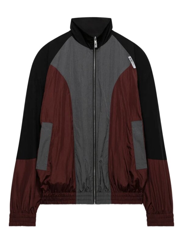 GCDS veste à design colour block - Rouge