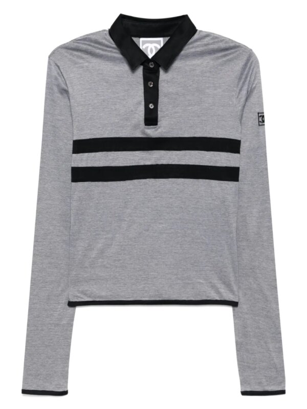 CHANEL Pre-Owned polo sport-line (2006) - Noir