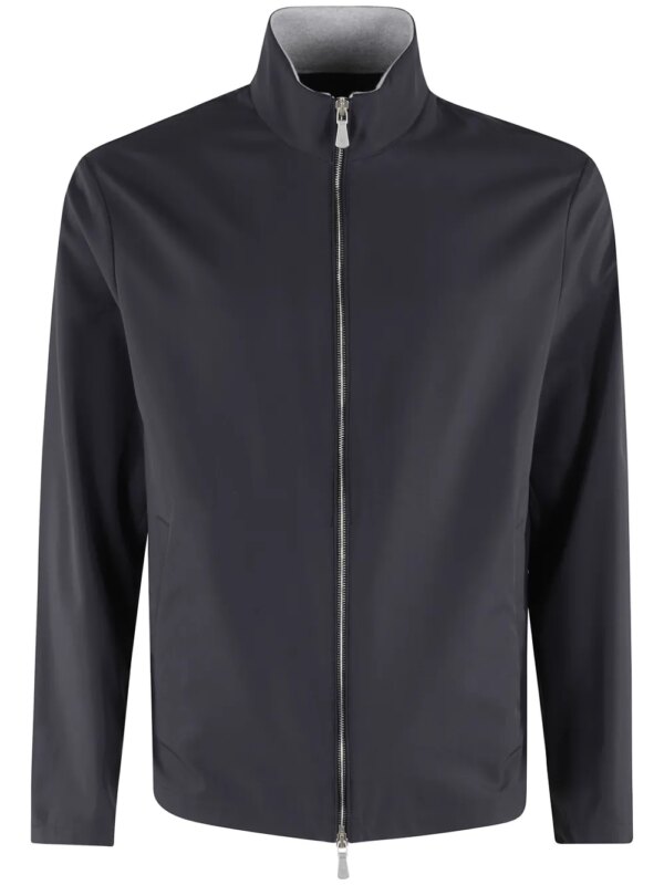 Eleventy veste à fermeture zippée - Bleu