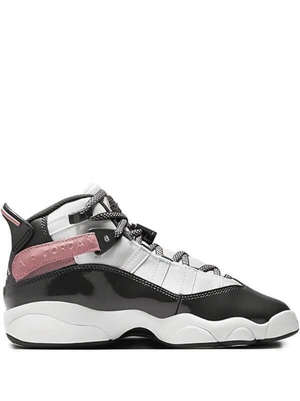 Jordan baskets Jordan 6 Rings GS 'White/Red Stardust/Vapor Green/Anthracite' - Blanc