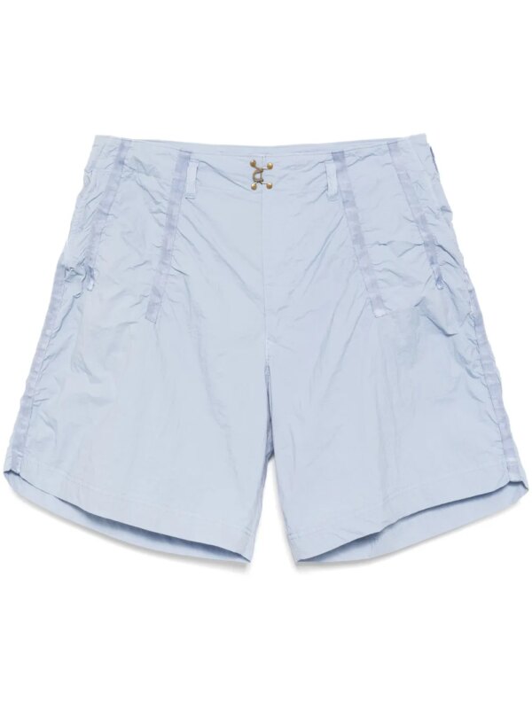 Kolor short à détail de bande - Bleu