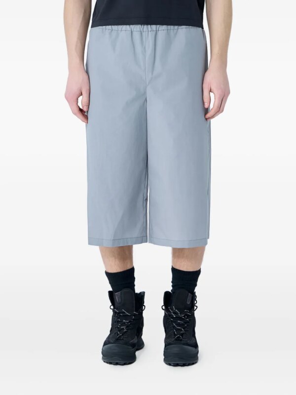 Rier short à taille élastiquée - Gris