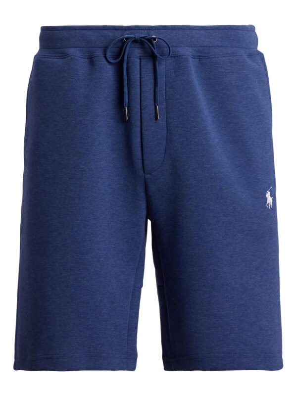 Polo Ralph Lauren short à motif Polo Pony brodé - Bleu