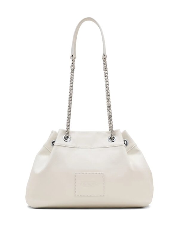 Marc Jacobs The Leather Chain Sack tas - Wit