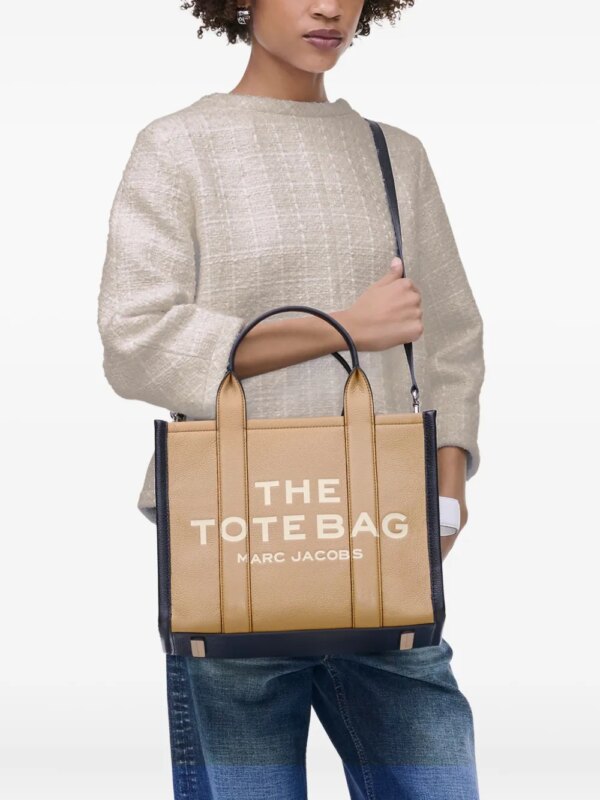 Marc Jacobs Medium The Colourblock shopper - Beige