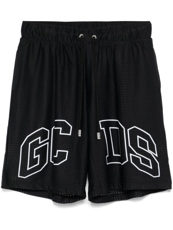 GCDS short à logo - Noir