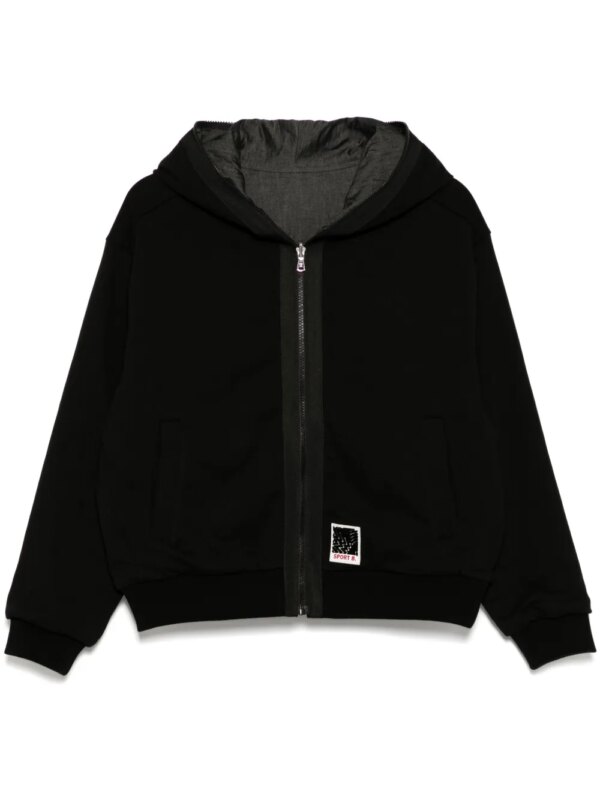 SPORT b. by agnès b. veste à design réversible - Noir