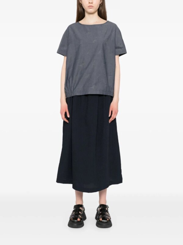 SPORT b. by agnès b. Aop top met korte mouwen - Blauw