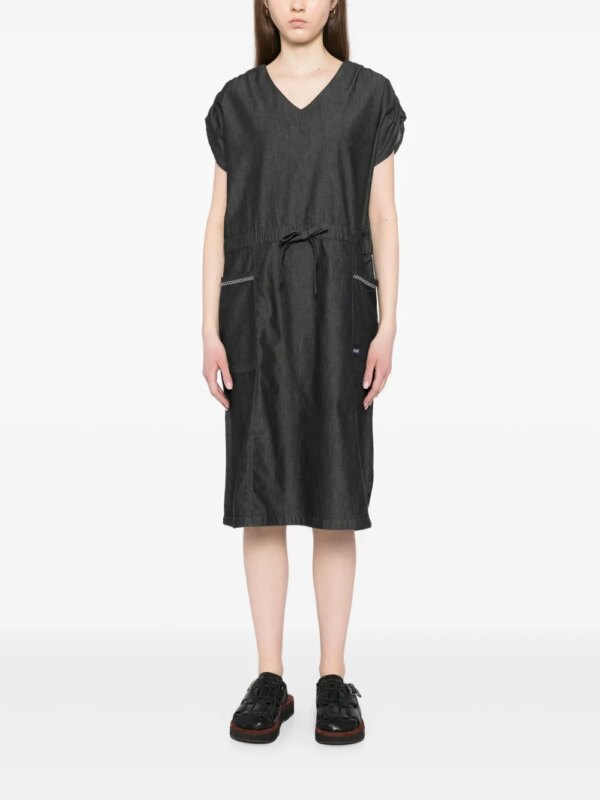 SPORT b. by agnès b. Denim jurk - Zwart