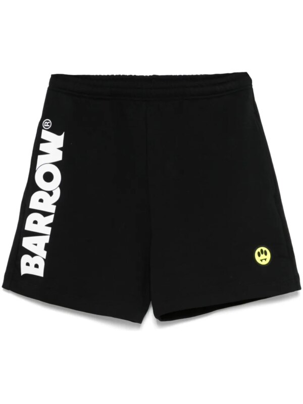 BARROW short à logo imprimé - Noir