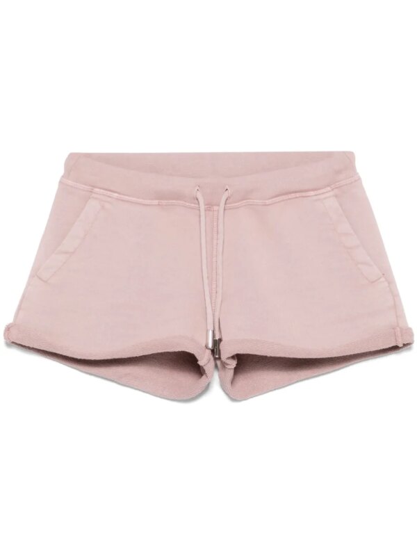 DSQUARED2 short de sport à logo imprimé - Rose