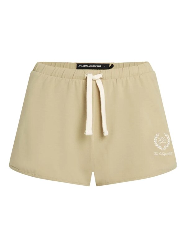 Karl Lagerfeld short de sport Hotel Karl - Tons neutres