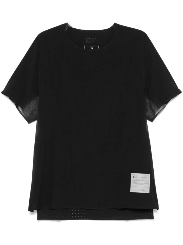 Y-3 t-shirt de sport à manches courtes - Noir