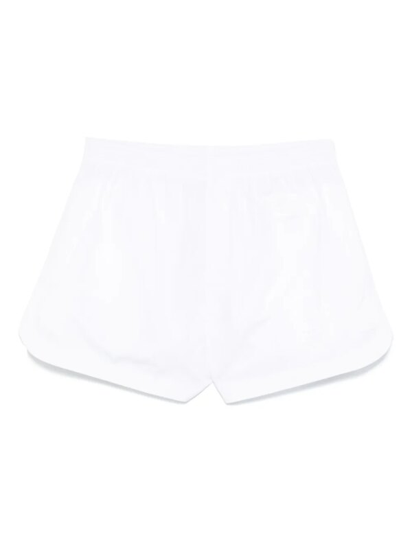 Lacoste short de sport en popeline - Blanc
