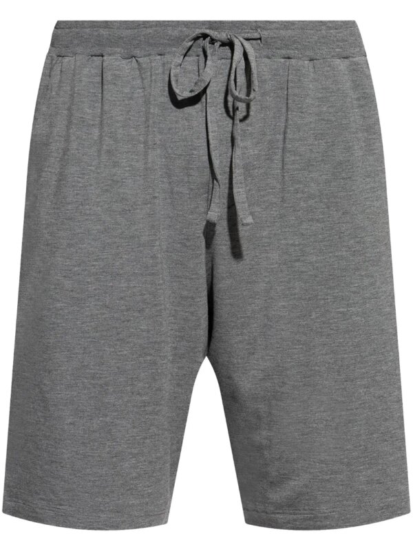 Hanro short de sport à design chiné - Gris