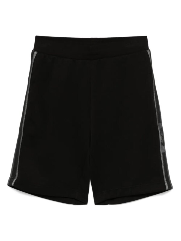 Ea7 Emporio Armani short de sport Logo Series - Noir