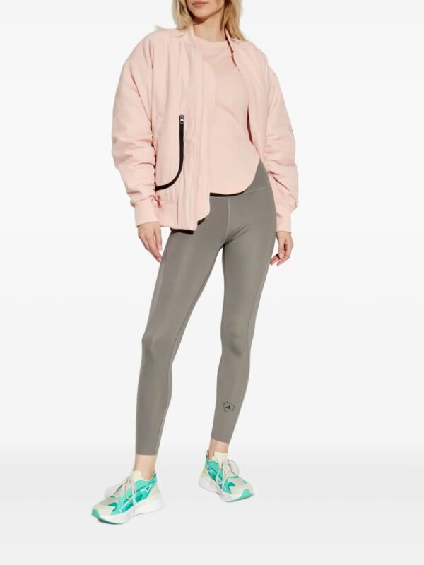 adidas by Stella McCartney T-shirt met logoprint - Roze