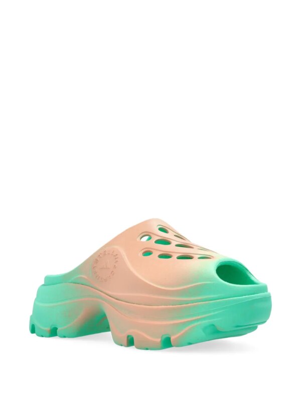 adidas by Stella McCartney Tweekleurige klompen - Groen