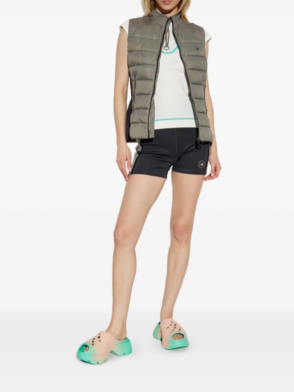 adidas by Stella McCartney Gilet met logoprint - Grijs