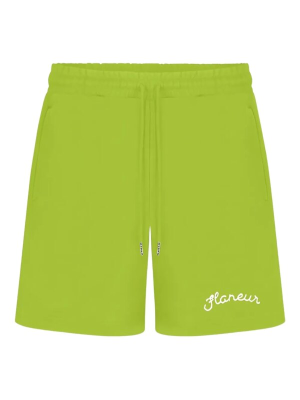FLÂNEUR short de sport à logo - Vert