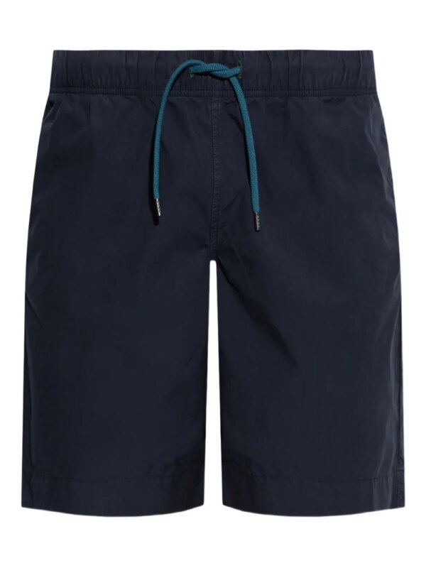 PS Paul Smith short à patch logo - Bleu
