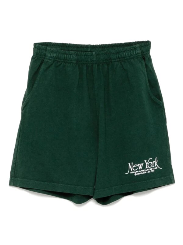 Sporty & Rich short de sport NY 94 - Vert
