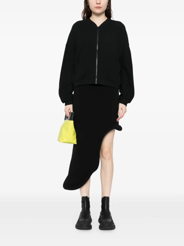 SPORT b. by agnès b. Blouse met wafelpatroon - Zwart