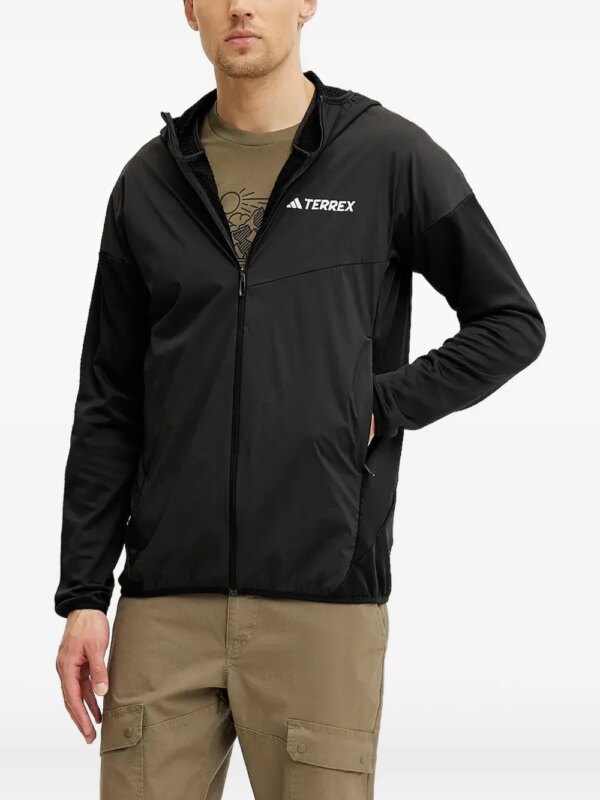 adidas veste 'Terrex' à broderies - Noir