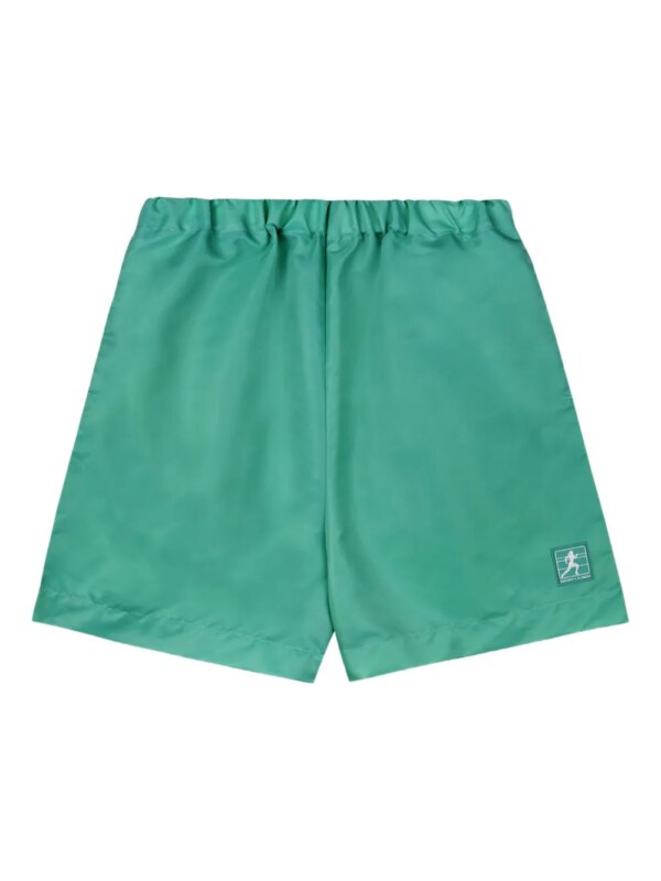 Sporty & Rich short de sport à patch logo - Vert