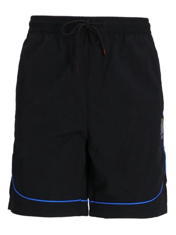 HUGO x Racing Bulls short de sport à liserés contrastants - Noir