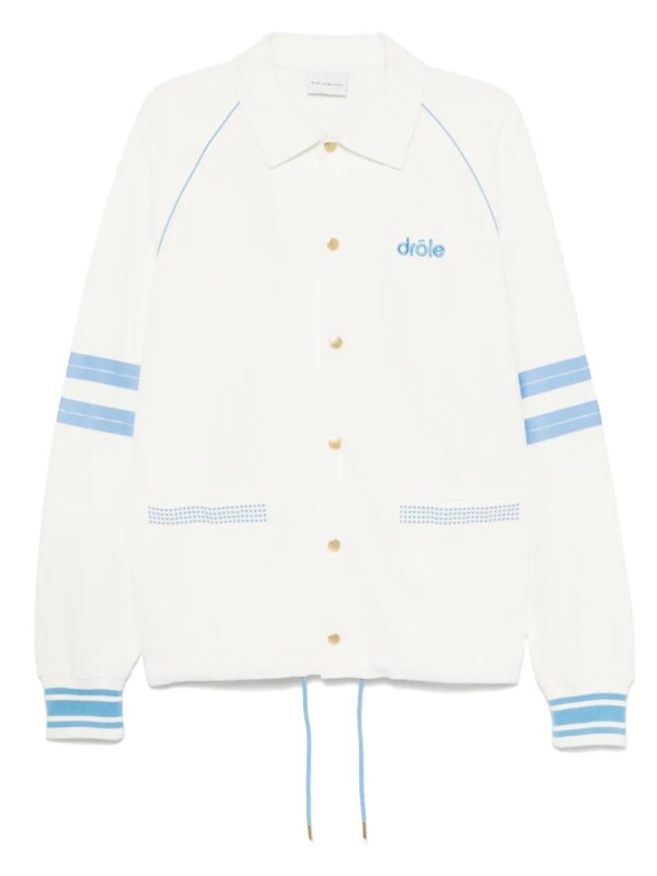 Drôle De Monsieur veste Le Vest Après-Sport - Blanc