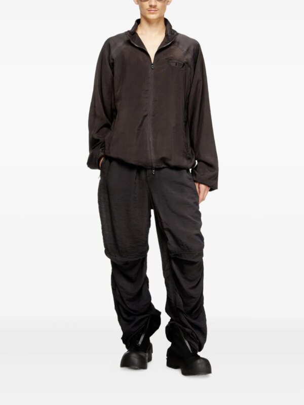 Diesel J-Henri-Souvenir jack met rits - Bruin