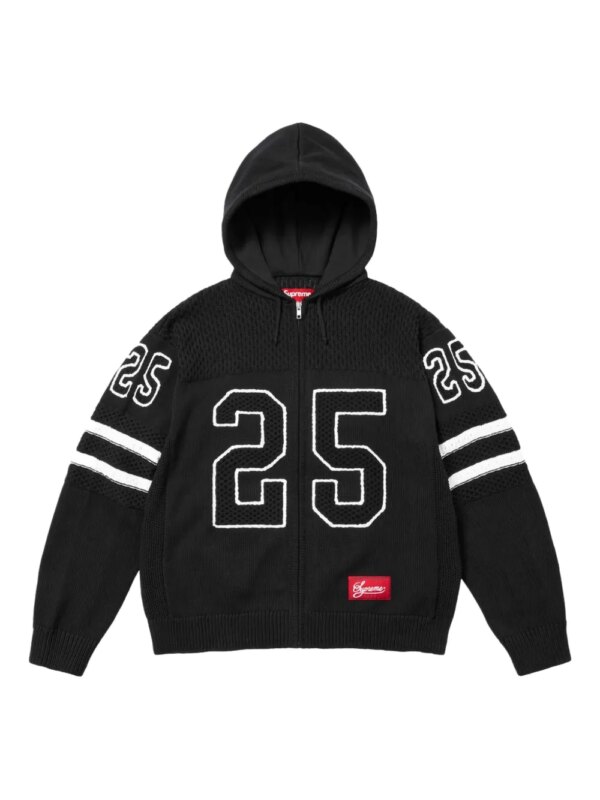 Supreme hoodie zippé Sport 'SS 25 - Black' - Noir