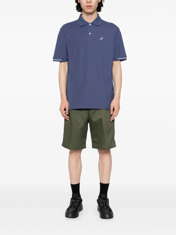 SPORT b. by agnès b. Poloshirt met Dino-borduurwerk - Blauw