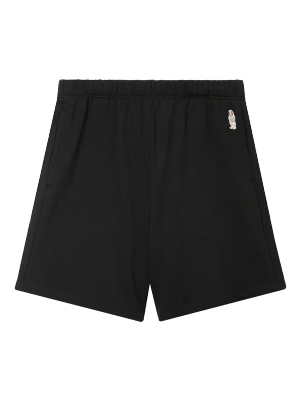 CHOCOOLATE short de sport en coton - Noir
