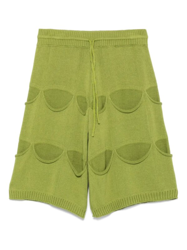 Isa Boulder bermuda à poches à rabat - Vert