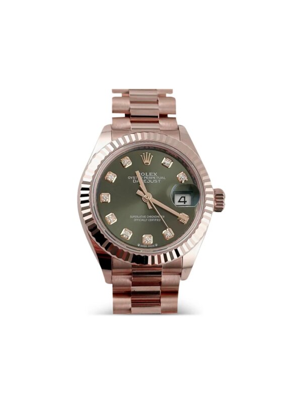 Rolex montre Datejust 28 mm (2025) - Vert