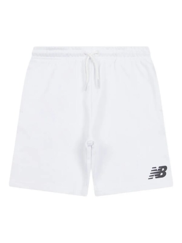 New Balance Kids short de sport à logo imprimé - Blanc